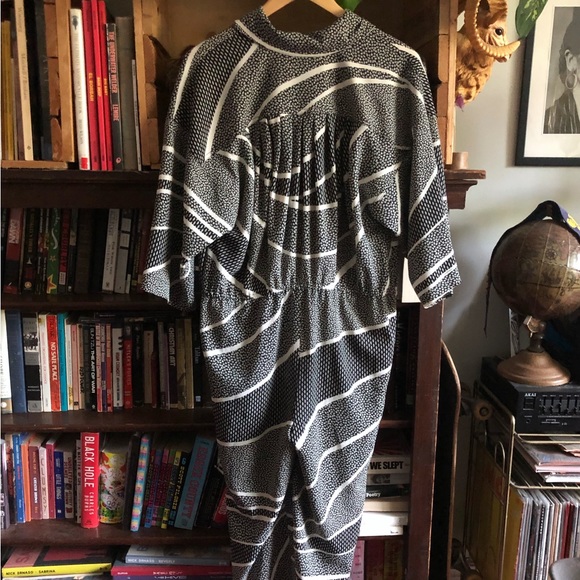 Vintage patterned jumpsuit - Picture 5 of 10